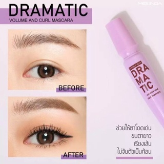 เมลินดา ดรามาติก วอลลุ่ม แอนด์ เคิร์ล มาสคาร่า 10กรัม.MEILINDA DRAMATIC VOLUME AND CURL MASCARA 10g.