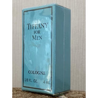 Tiffany for Men Cologne 4 ml Splash Vintage Year 1989 SEALED. Ultra Rare.