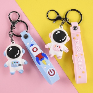 **พร้อมส่ง**พวงกุญแจการ์ตูน 3D นักบินอวกาศ