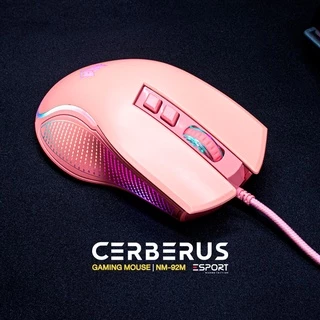 เมาส์เกมมิ่ง NUBWO CERBERUS NM-92M M1 Gaming Macro Mouse เมาส์มาโคร เมาส์เกมมิ่ง ประกันศูนย์ไทย 1 ปี เม้าส์คอม