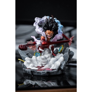 YZ STUDIO - Luffy Gear 4 Snakeman โมเดล เรซิ่น ของแท้ พร้อมส่ง