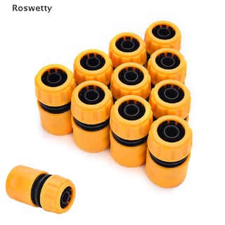 Roswetty New ABS Garden Water Hose Pipe Connector Tubing Fitting Garden Wash Coupler PH