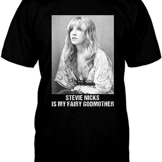 คอลูกเรือเสื้อยืดคอกลมเสื้อยืดแขนสั้นลําลอง พิมพ์ลาย Is My Fairy Godmother Funny Stevie แฟชั่นฤดูร้อน สําหรับผู้ชายผ้าฝ้