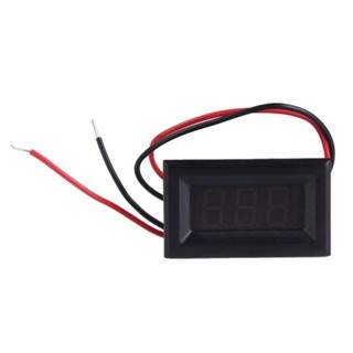 Di shop New Two Wires Digital Voltmeter RED LED Display DC4.5-30V Voltage Meter