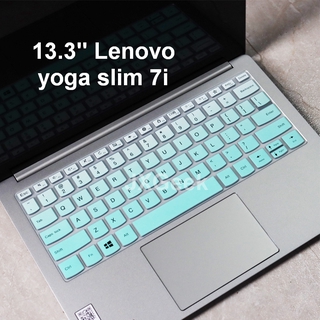 ผ้าคลุมแป้นพิมพ์ กันน้ํา กันฝุ่น สําหรับ Lenovo Yoga Slim 7i Protectorer 2020 13.3 นิ้ว