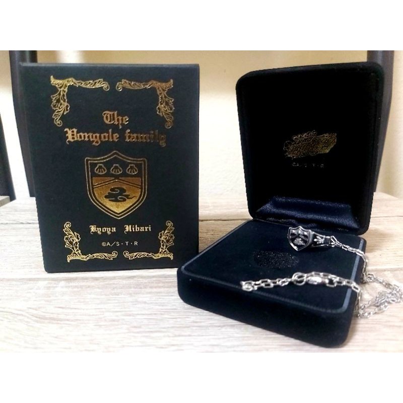 แหวน Vongole Kyoya Hibari Vongole Ring Cloud Silverงานแท้