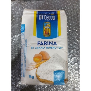 De cecco Farina Di Grano Tenero "oo"  แป้งสาลีดูรัม100% ดิเซลโล 1 kg. ราคาพิเศษ