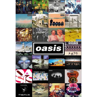 โปสเตอร์ Oasis Band โอเอซิส เลียม โนล Liam Noel Gallagher แกลลาเกอร์ Music Poster ตกแต่ง โปสเตอร์วินเทจ โปสเตอร์วงดนตรี