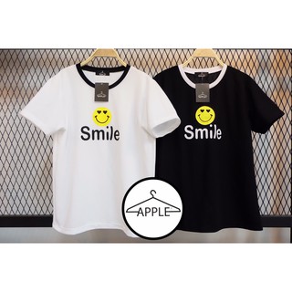 เสื้อยืด ลาย Smileยิ้มมม เสื้อคู่ โปโล