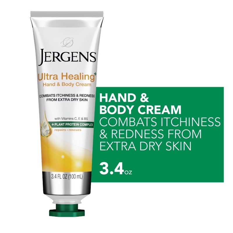 Jergens Ultra Healing Hand &amp; body Lotion 100มล