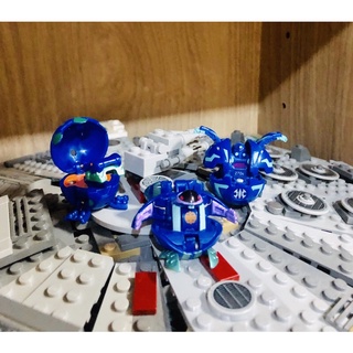 Bakugan Marucho Aquos Battle Set B1 Open Core Preyas Robotallion Juggernoid Rare #บาคุกัน