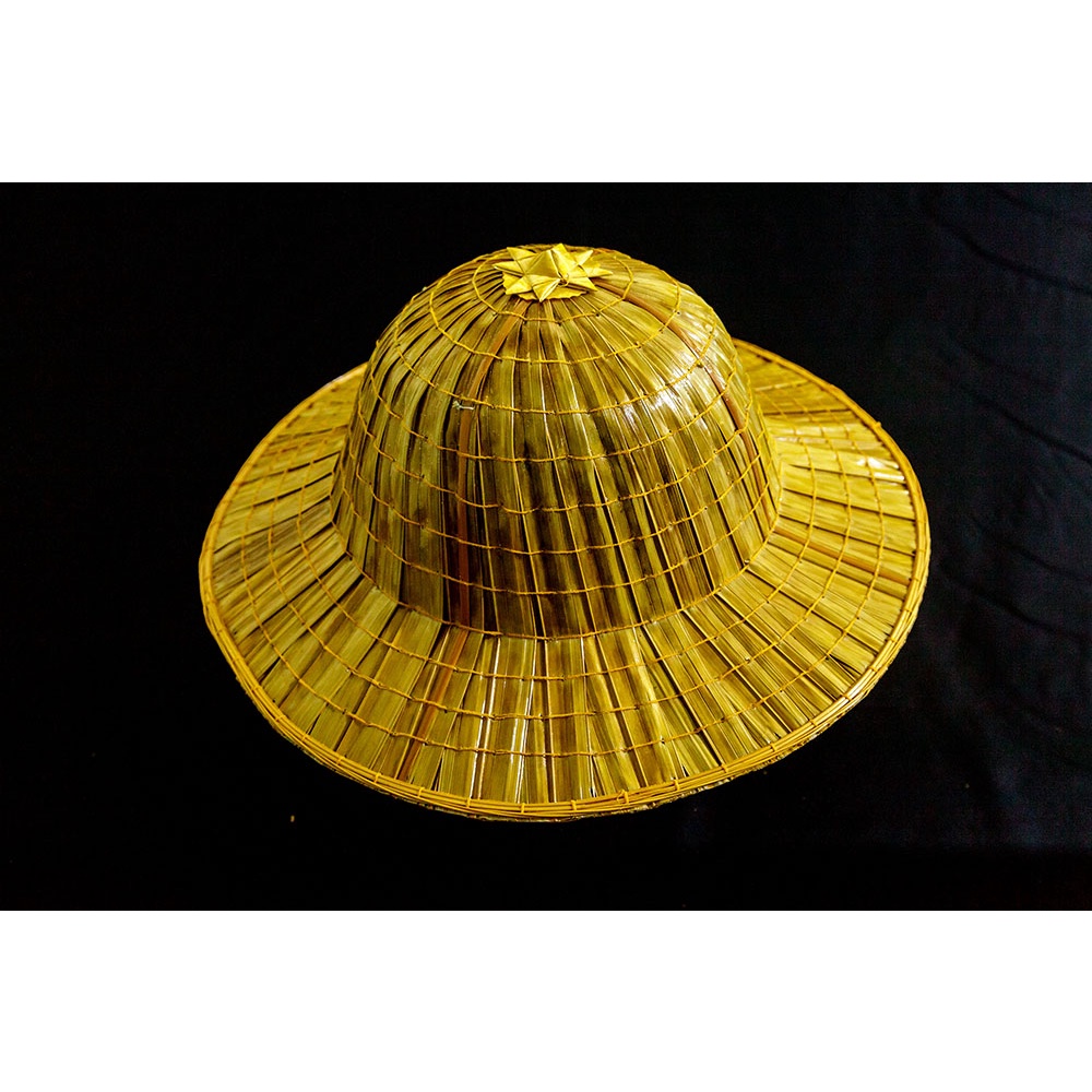 หมวกงอบไทยทำขากใบลานใบจากสวยงาม