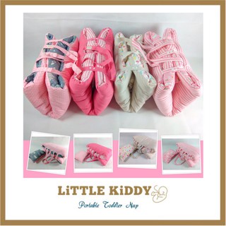 [Pink] ที่นอนเด็กพกพา ที่นอนปิคนิค ที่นอนเด็กอนุบาล ผ้าคอตตอน 100% แบรนด์ LiTTLE KiDDY [LTK]