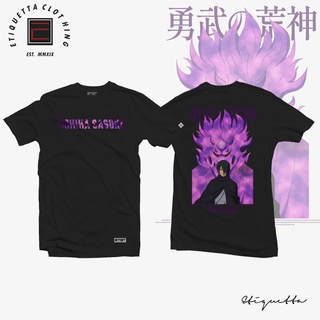 เสือยืดผู้ชาย - เสื้อเชิ้ตTee_home/อะนิเมะ - ETQT - นารูโตะ - เสื้อยืด Uchiha Sasuke สําหรับผู้ชาย/