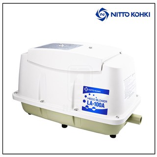 ปั๊มลม เครื่องเติมอากาศระบบลูกสูบ NITTO KOHKI (MEDO) รุ่น LA-100A No.1 in Japan