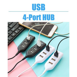 อะแดปเตอร์ฮับ 4 พอร์ต Mini USB 2.0 Hi-Speed 4-Port Splitter Hub สําหรับคอมพิวเตอร์ โน๊ตบุ๊ค