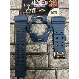 Bnb CUSTOM GA700 BIRU JEANS + BUCKLE JAPAN + บาร์สปริง 2 ชิ้น สําหรับ GSHOCK