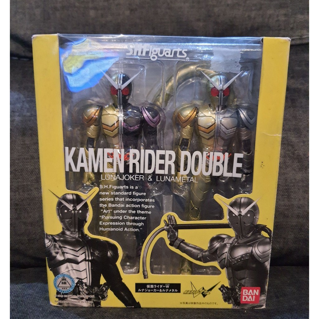 SHF S.H.Figuarts Kamen Rider Double W Luna Joker & Luna Metal ไรเดอร์ดับเบิ้ล