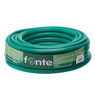 สายยาง  FONTE เขียวเข้ม 5/8x20 m. สีเขียว ความยาว 20 เมตร  สายยาง ที่ฉีดน้ำ  Rubber hose FONTE dark green 5/8x20 m. gree