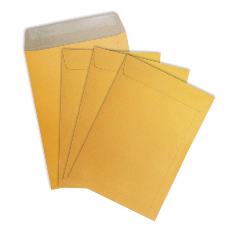 ซองน้ำตาล A4 ไม่ขยายข้าง ใส่เอกสารสีน้ำตาล KA 9″x12.75 นิ้ว เอสี่ แพค 30ซอง/50ซอง ซองA4 [C5] จดหมาย US.Station - รูปที่ 4