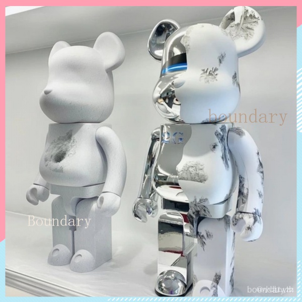 70 cm bearbrick 1000เครื่องประดับขนาดใหญ่แวนโก๊ะท้องฟ้าเต็มไปด้วยดวงดาว ...