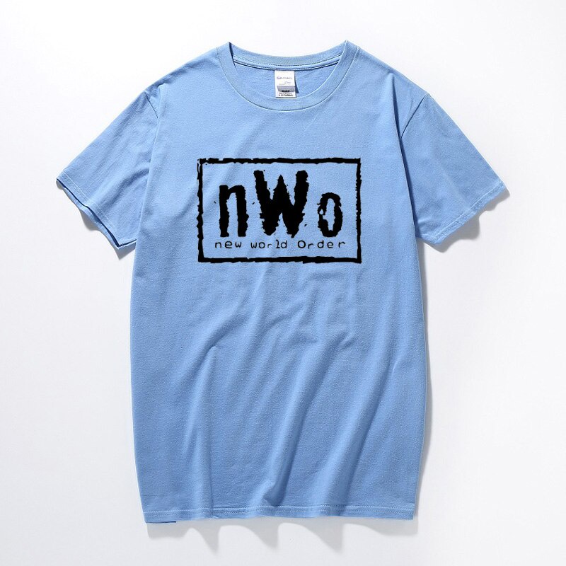️New World Order T Shirt NWO Wrestling Hulk Hogan Scott Hall Kevin Nash Mens Top Streetwear T-shirt Short Sleeve Tee Sh #4