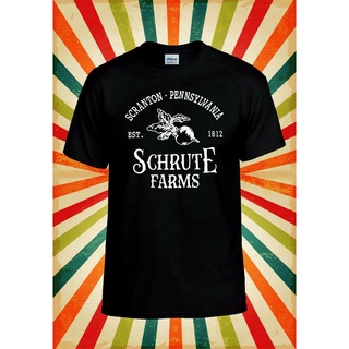 เสื้อยืด พิมพ์ลายฟาร์ม Schrute สไตล์ฮิปสเตอร์