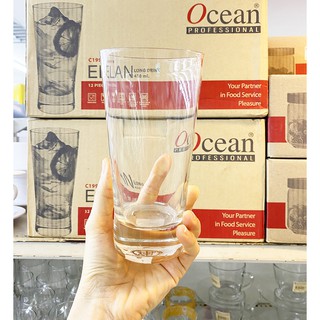 [C19915] โอเชี่ยน แก้วน้ำดื่มทรงสูง 430มล. Ocean Elan Long Drink ; 1 ใบ