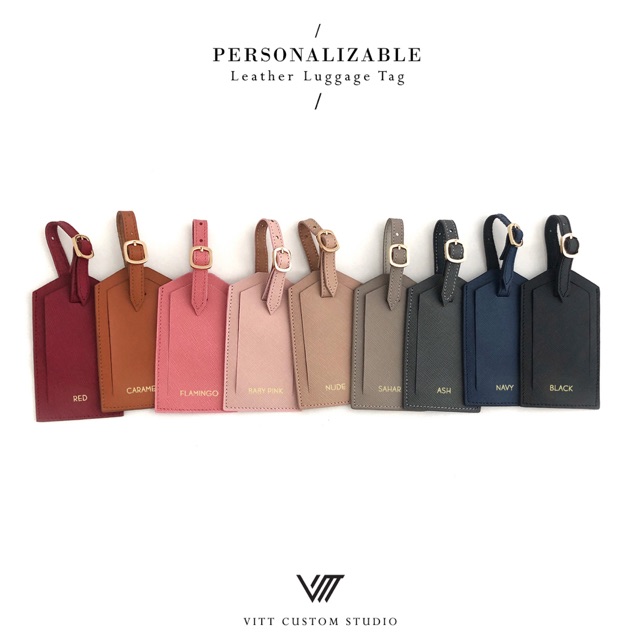 VITT Personalized Luggage Tag