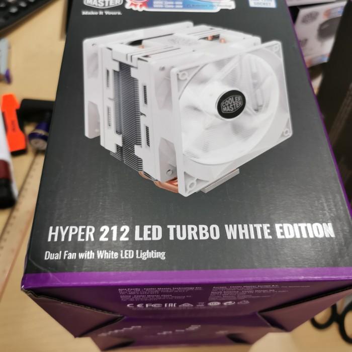 Cooler Master Hyper 212 Led Official White Turbo   62a07cc8847ee8d25f0db9307a968664