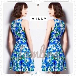 เดรส Milly กระโปรงระบาย 6ส่วน ซิปหลัง งานสวย พร้อมส่ง