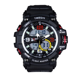 TakeshiCo Valley Combat Black Edition Japan Drive Watch TK06BL นาฬิกาข้อมือ ผู้ชาย Takeshi