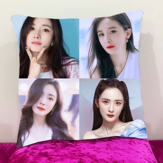 หมอนอิงสั่งทำ ใส่ได้4รูป หมอนอิงขนนุ่ม หมอนอิงโซฟา หมอนอิงในรถ หมอนอิง Cushions หยางมี่ Yang Mi