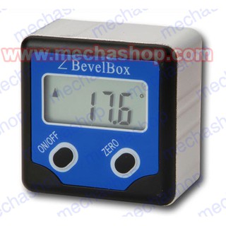 เครื่องมือวัดองศา เครื่องมือวัดมุมดิจิตอล 2x180 องศา Digital Bevel Box Gauge Angle Protractor Inclinometer