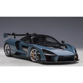 AUTOart 1/18 : 76077  McLAREN SENNA (VISION VICTORY/GREY)