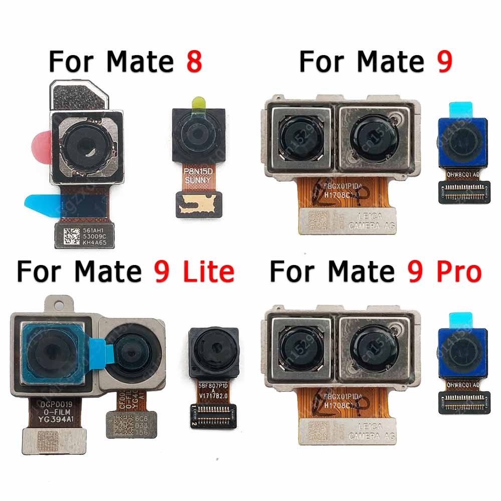 Original กล้องด้านหน้าด้านหลังสําหรับ Huawei Mate 8 Pro 9 Lite Mate8 Mate9 โมดูลอะไหล่