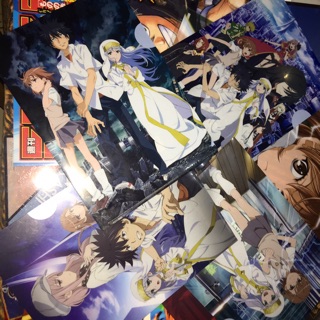 เซ็ต แฟ้ม 4 อัน อินเด็กซ์ คัมภีร์คาถาต้องห้าม Index To Aru Majutsu no Index โทมะ อนิเมะ ญี่ปุ่น การ์ตูน Anime Japan