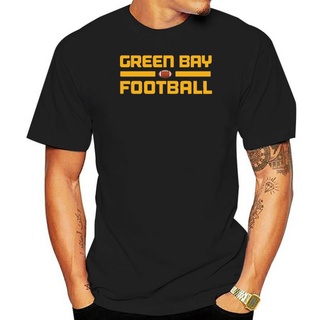 เสื้อยืดผ้าฝ้าย เสื้อยืด พิมพ์ลาย Green Bay Football Team 3287 สําหรับผู้ชาย