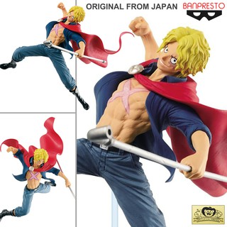 Model Figure งานแท้ Original ฟิกเกอร์ แมวทอง One Piece วันพีซ เต็มพิกัดสลัดจอมลุย วันพีช Sabo ซาโบ แห่งคณะปฏิวัติ ซาโบ้