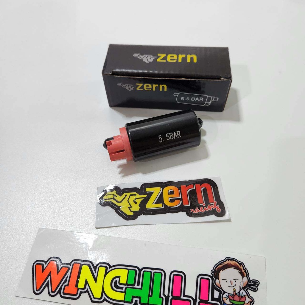 ปั๊มติ๊ก ปั๊มใต้ถังแรงดัน 7 บาร์ WAVE110i 2009-2012 เพิ่มแรงดันแบบสุดๆเป็นตัวโม แถมสติ๊กเกอร์ZERN