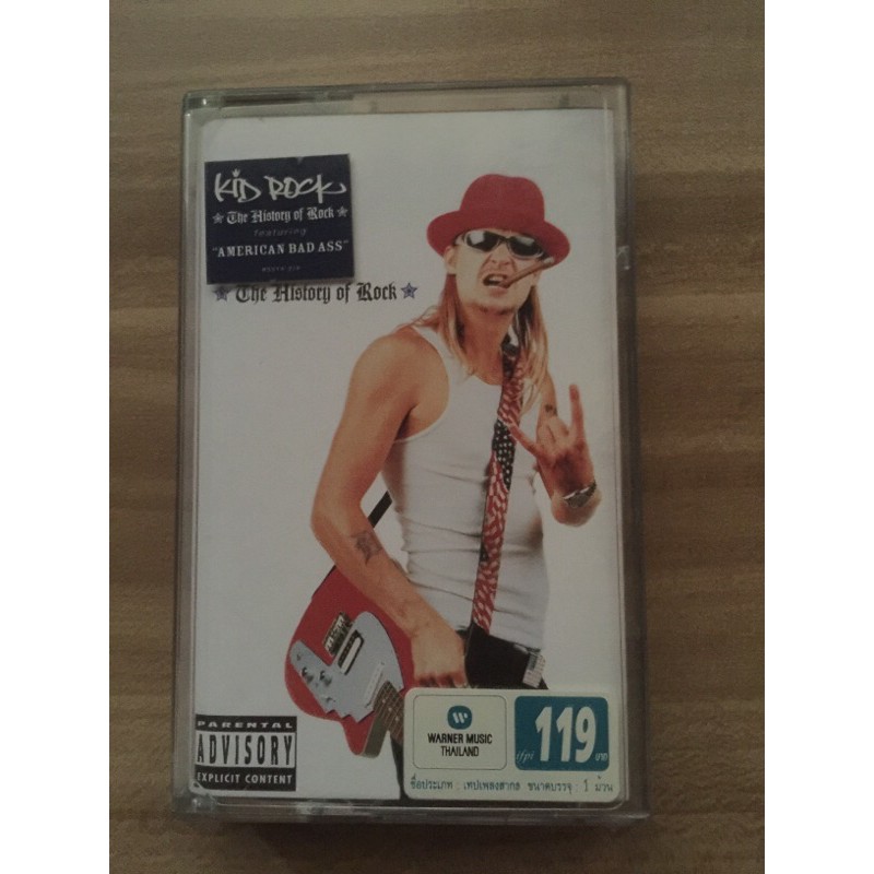 เทปเพลง วง KID ROCK อัลบั้ม The History of Rock แท้ มือสอง สภาพดี ของพร้อมส่งครับ