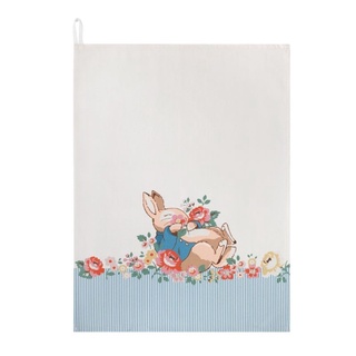 ผัา Placement Tea Towel ลาย Beatrix Potter Ditsy สีครีม