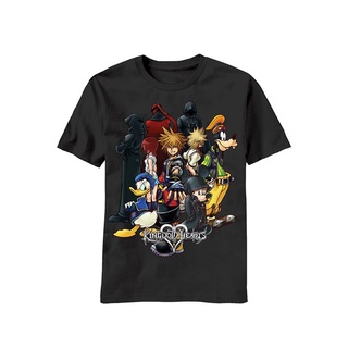 [S-5XL]เสื้อยืดลําลอง แขนสั้น พิมพ์ลาย Kingdom Hearts s Sora เข้ากับทุกการแต่งกาย สําหรับผู้ชาย 381689