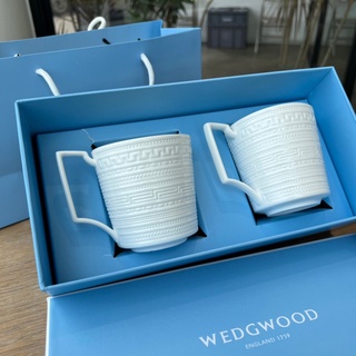 Wedgwood UK Wedgwood embossed mugs and water mugs set