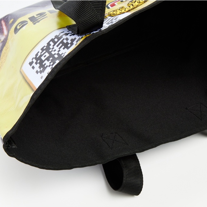 คิดจากถุง - กระเป๋า Shopping Bag จากแบนเนอร์ รุ่น ฮึดสู้อย่างเสือ ลวดลายเอกลักษณ์เฉพาะใบ