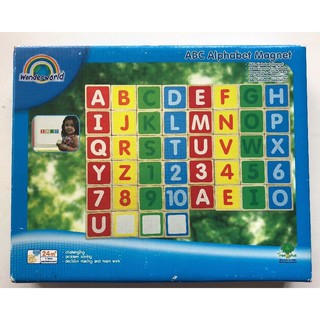 Wonderworld-ABC (Upper Case) Alphabet Magnets