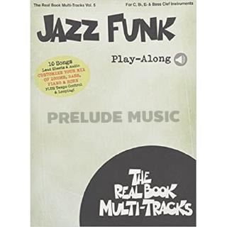 Jazz Funk Play-Along: Real Book Multi-Tracks Volume 5 (The Real Book Multi-Tracks) (HL00196728)9781495074776