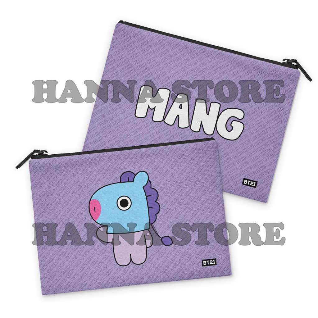 Bt21 BTS MANG cooky chimmy koya rj shooky tata van Wallet Pouch