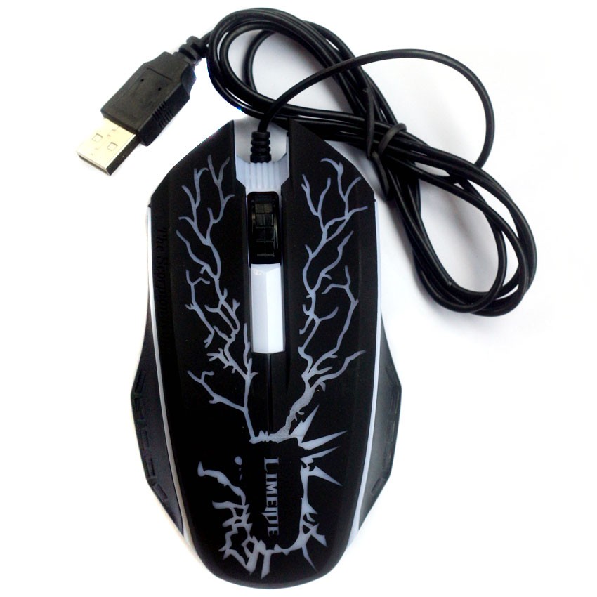 LIMEIDE USB Mouse เม้าส์ไฟเปลี่ยนสี