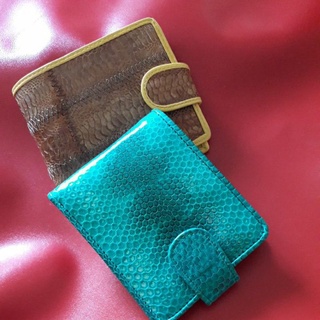 wallet and sea snake skin pocket coin walletกระเป๋าสตางค์599